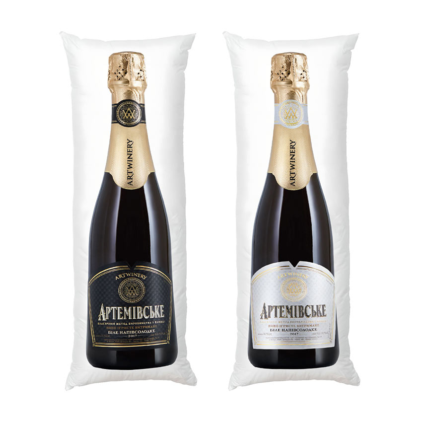 Шампанське Артемівське Напівсолодке Champagne Artwinery