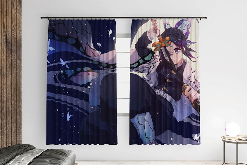 Шинобу Кочо з мечем Клинок який знищує демонів Shinobu Kochо with a sword Demon Slayer