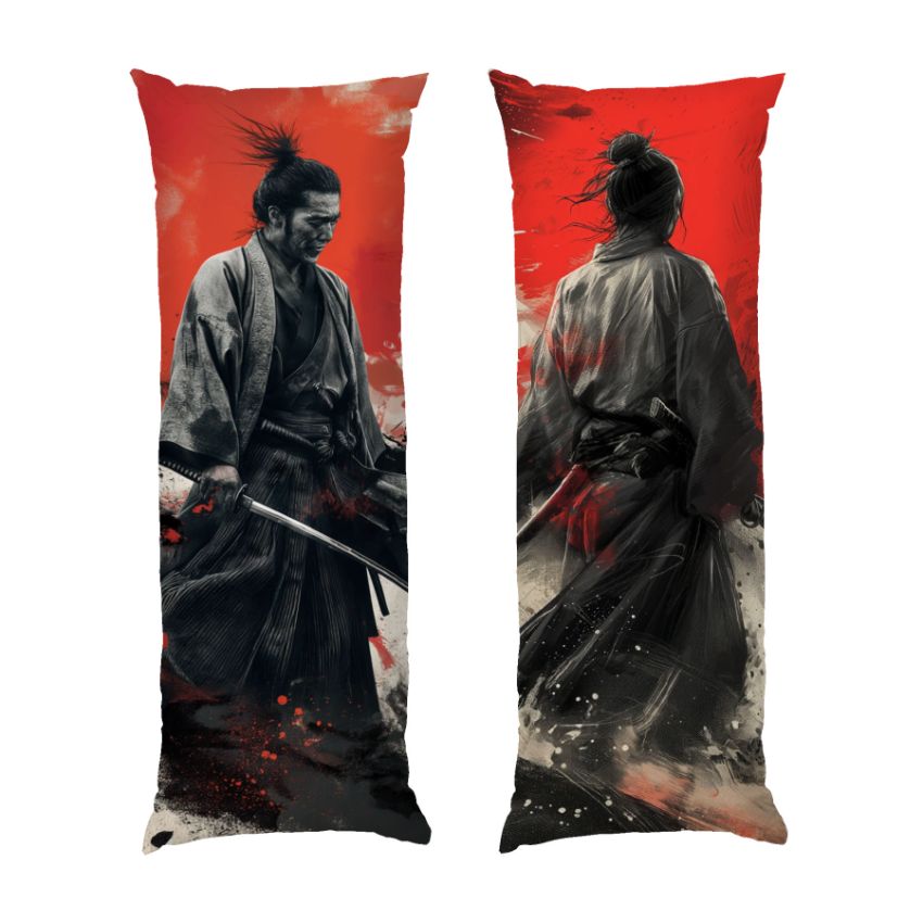 Самурай Красный восход солнца Samurai Red sunrise