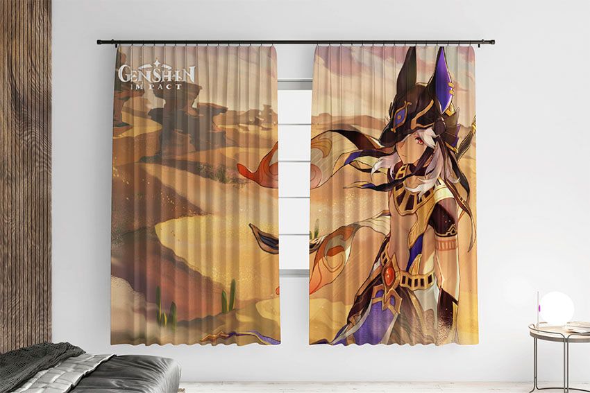 Сайно в пустелі Геншин Імпакт Cyno in the desert Genshin Impact