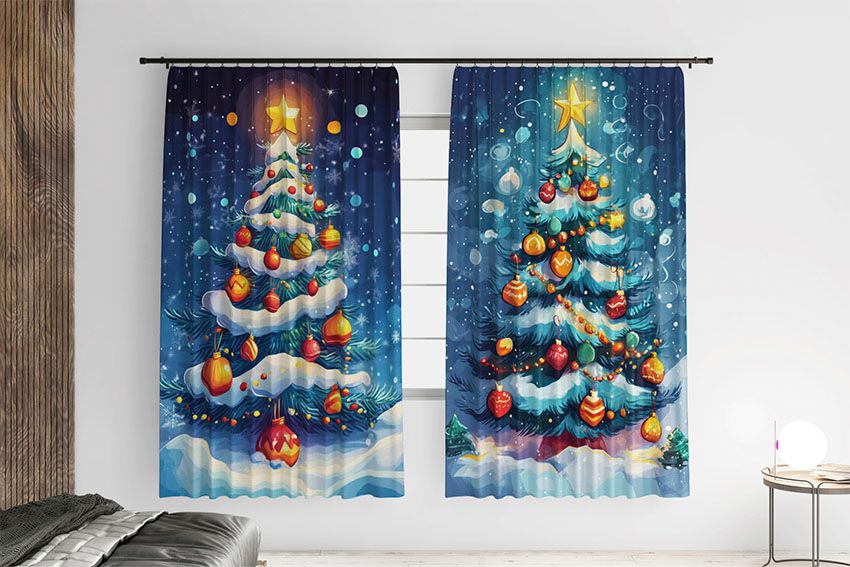 Сяючі ялинки Shining Christmas Trees