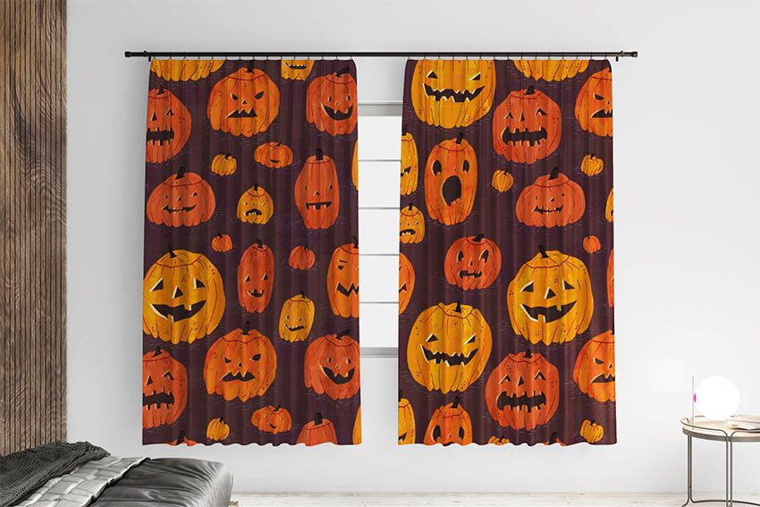 Смішні гарбузи Патерн Funny pumpkins Pattern