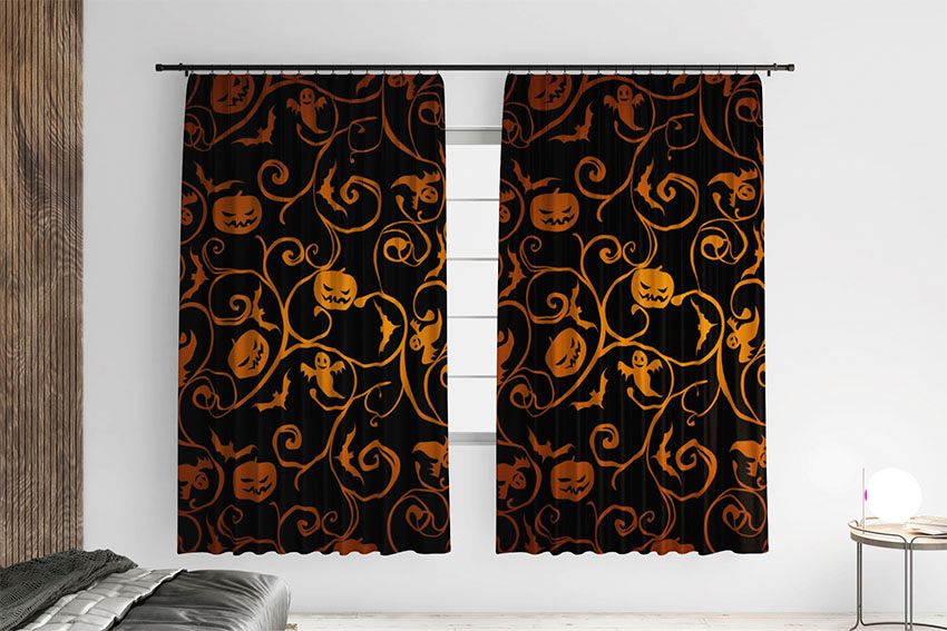 Темний патерн Хелловін Dark pattern Halloween