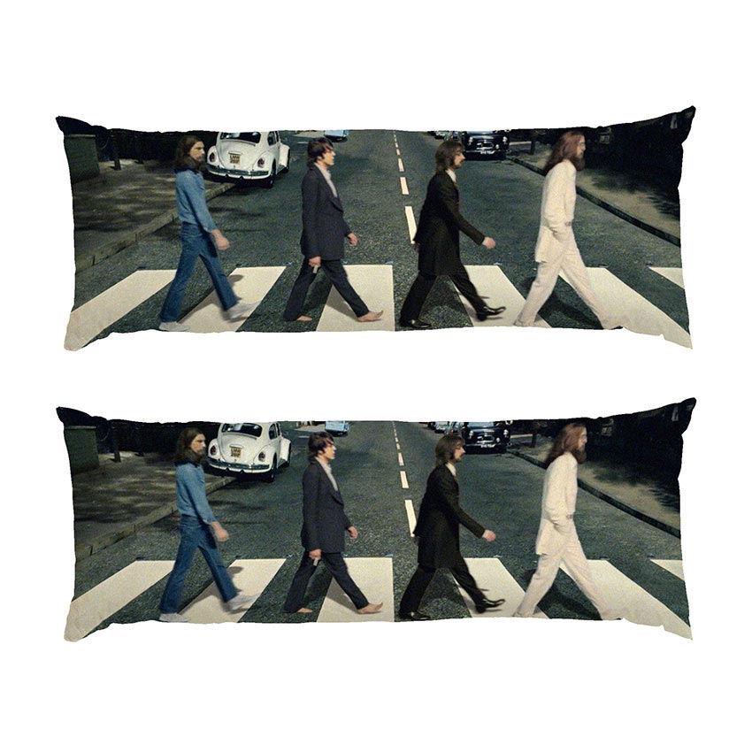 The Beatles on the road