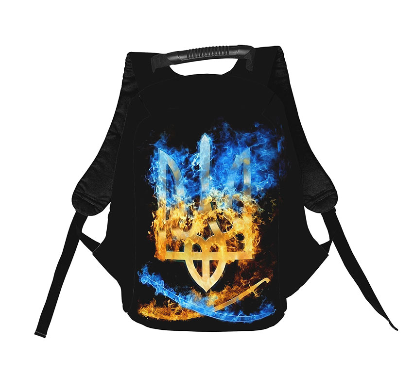 Тризуб із шаблями Trident with sabers