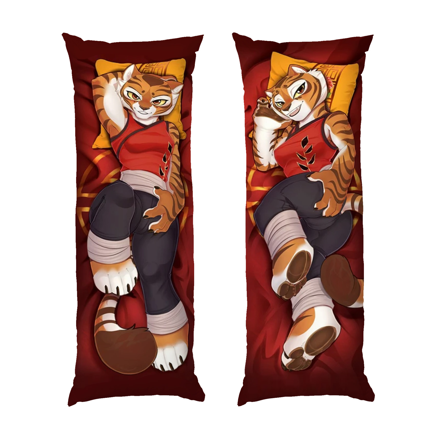 Тигриця Кунг Фу Панда Дакімакура Tiger Kung Fu Panda Dakimakura