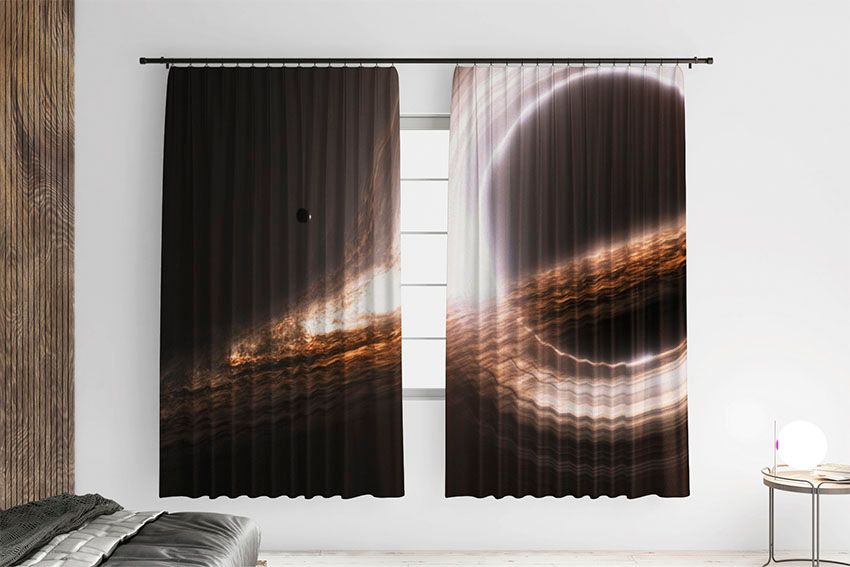 Велика чорна діра Інтерстеллар Big black hole Interstellar