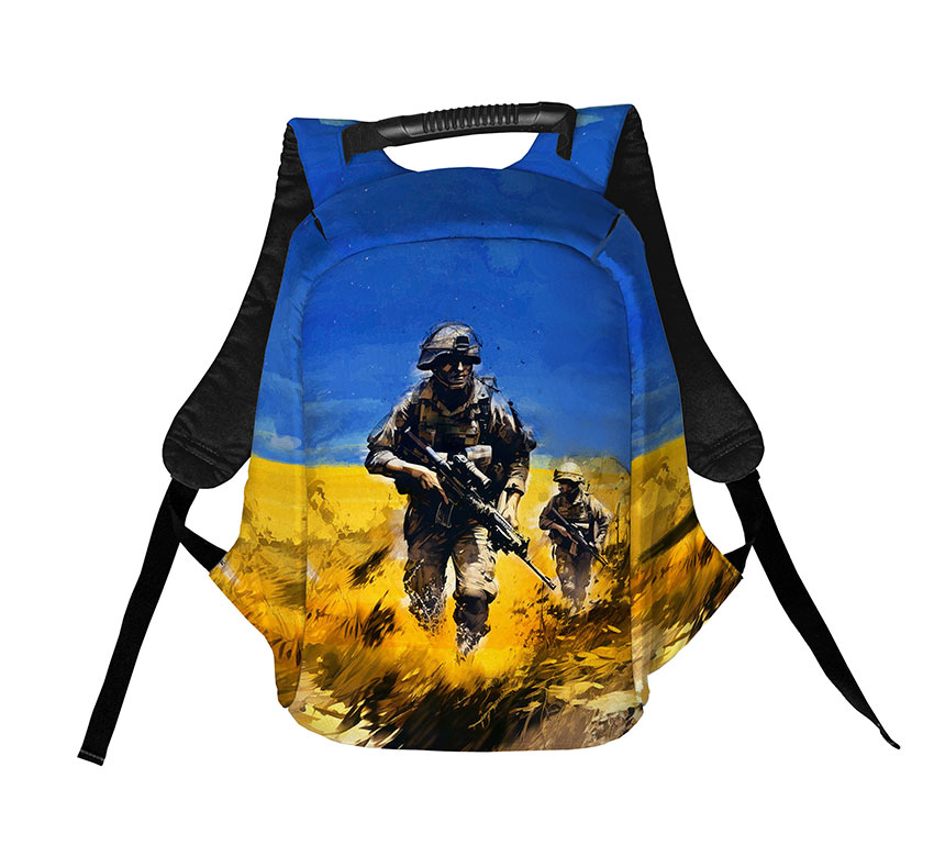 Військовий ЗСУ синьо жовтий Military blue yellow