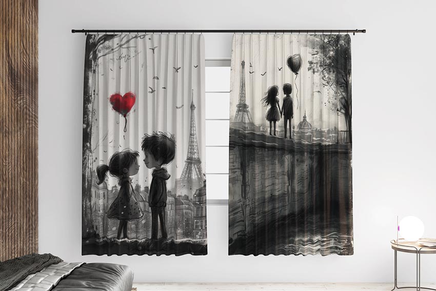 Закохані дівчинка та хлопець A girl and a boy in love