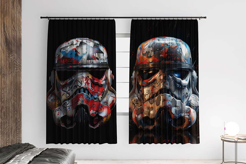 Зіркові воїни з графіті Star Wars with graffiti