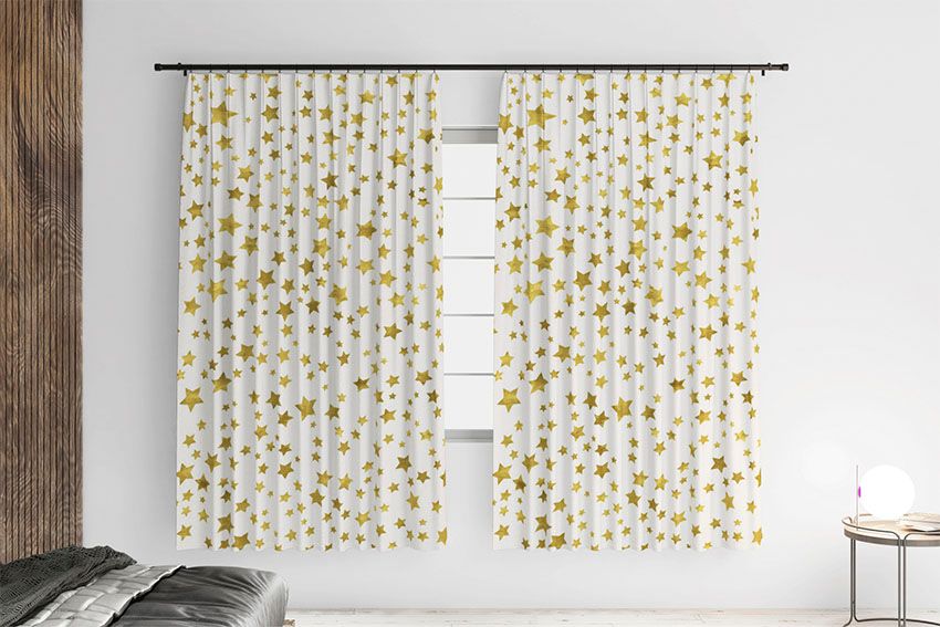 Золоті зірки Патерн Gold stars Pattern