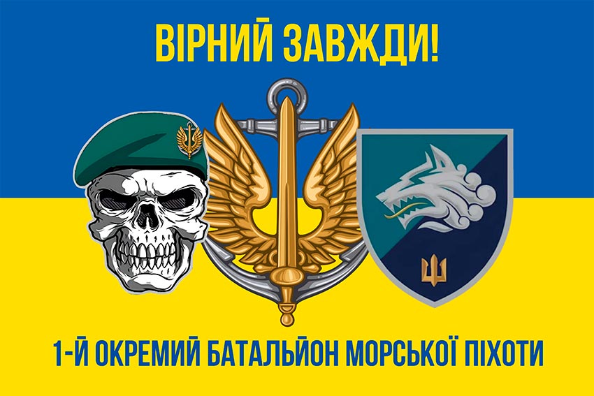 prapor 1 okremoho bataliona morskoi pikhoty 1 obmp vms ukrainy syno zhovtyi 5 virnyi zavzhdy jpg