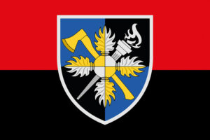 prapor 143 obyednanoho navchalno trenuvalnoho tsentru 143 ontts zsu chervono chornyi jpg