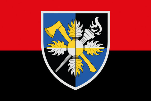 prapor 143 obyednanoho navchalno trenuvalnoho tsentru 143 ontts zsu chervono chornyi jpg