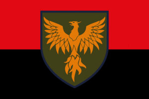 prapor 146 okremoho remontno vidnovliuvalnoho polku 146 orvp zsu chervono chornyi jpg