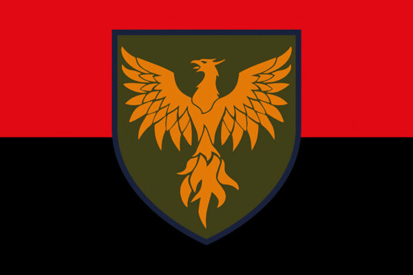 prapor 146 okremoho remontno vidnovliuvalnoho polku 146 orvp zsu chervono chornyi jpg