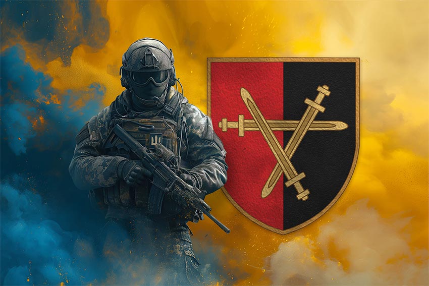 prapor 32 ombr zsu voin z herbom pidrozdilu jpg