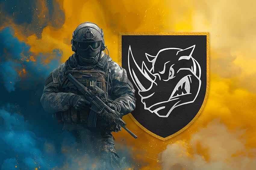 prapor 4 otbr imeni ivana vyhovskoho zsu voin z herbom pidrozdilu jpg