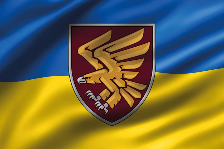 prapor 95 odshbr dshv zsu 3d syno zhovtyi jpg