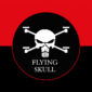 prapor flying skull chervono chornyi jpg