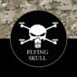 prapor flying skull kamufliazh chornyi jpg