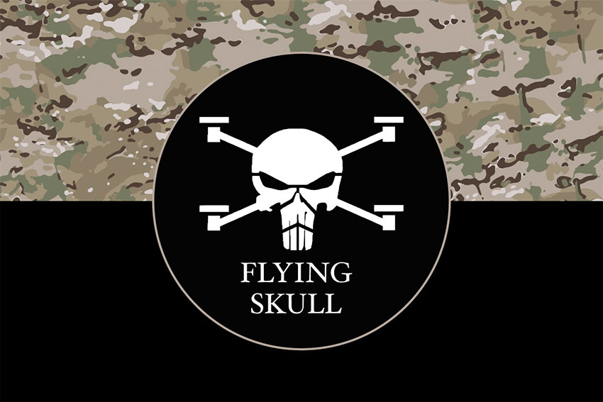prapor flying skull kamufliazh chornyi jpg