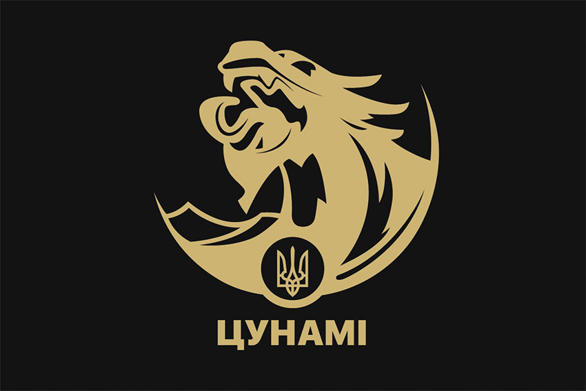 prapor shturmovoho polku npu tsunami chornyi jpg