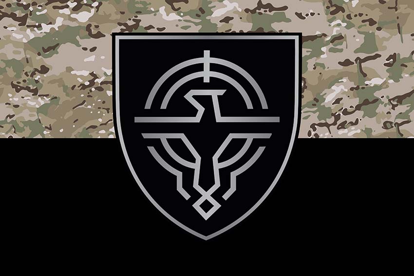 prapor syl bezpilotnykh system zsu kamufliazh chornyi jpg