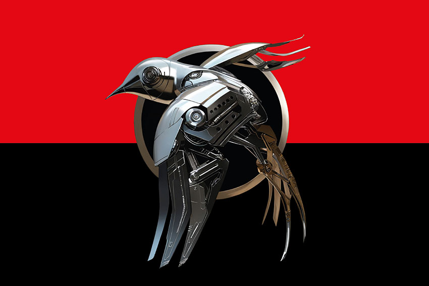 prapor syl bezpilotnykh system zsu loho 2 chervono chornyi jpg