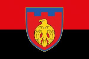 prapor zsu 121 obrtro okrema bryhada terytorialnoi oborony chervono chornyi jpg