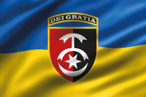 prapor zsu 30 ombr imeni kniazia kostiantyna ostrozkoho 3d syno zhovtyi jpg