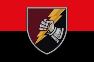 prapor zsu dshv 23 otb okremoho tankovoho bataliona chervono chornyi jpg