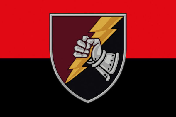 prapor zsu dshv 23 otb okremoho tankovoho bataliona chervono chornyi jpg