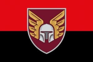 prapor zsu dshv 46 oaembr okrema aeromobilna bryhada chervono chornyi jpg