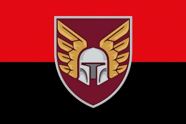 prapor zsu dshv 46 oaembr okrema aeromobilna bryhada chervono chornyi jpg