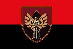 prapor zsu dshv 46 odshbr okrema desantno shturmova bryhada chervono chornyi jpg