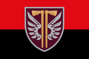 prapor zsu dshv 77 oaembr okremoi aeromobilnoi bryhady chervono chornyi jpg