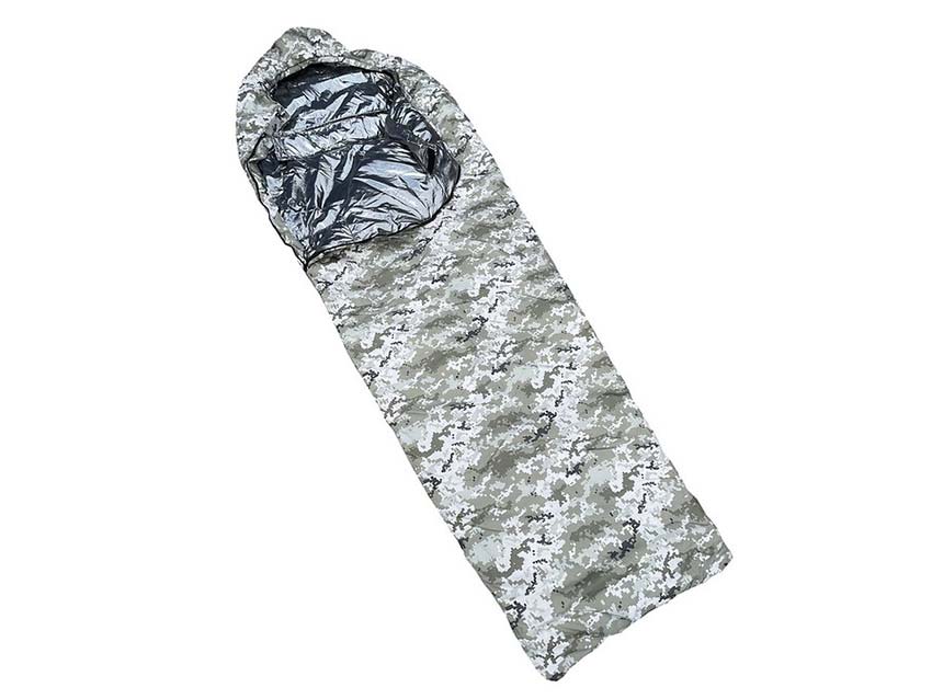Спальний мішок військовий “Кокон” весна-осінь піксель