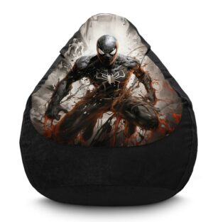 spider black flock jpg